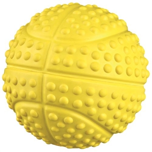 Trixie Hundespielzeug Ball aus Naturkautschuk mit Sound - ø7 cm - assortierte Farben