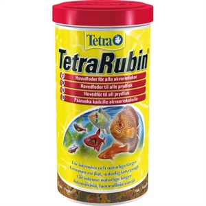 TetraRubin 1 Liter Aquarium Alleinfutter Flocken