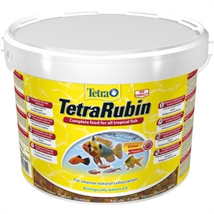 TetraRubin 10 Liter Aquarium Alleinfutterflocken