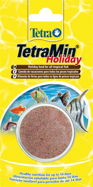 TetraMin Holiday - Futterblock für Aquarienfische, 30 g