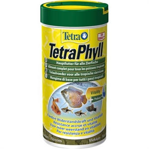 TetraPhyll 250 ml Aquarium-Alleinfutterflocken