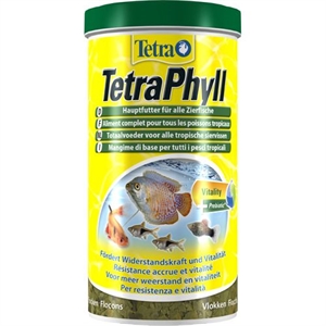 TetraPhyll 1 Liter Aquarium-Alleinfutterflocken