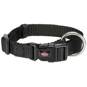 Trixie Hundehalsband 25 bis 40 cm - 15 mm - Schwarz
