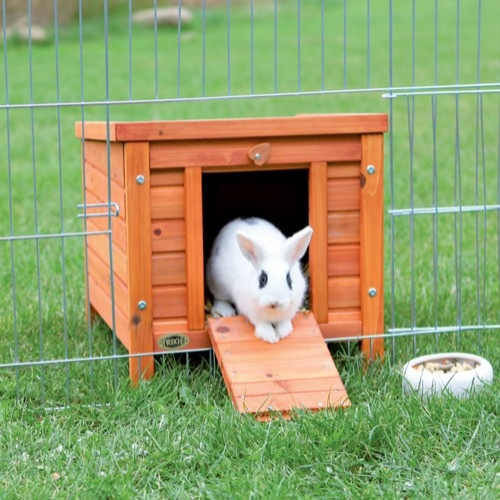 Kleine Kaninchenställe für draußen