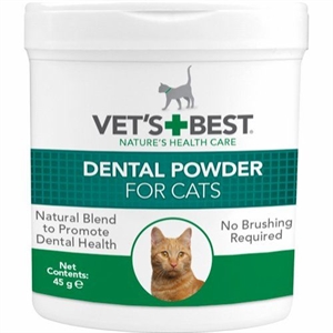 Vets Best advanced dental care powder für Katzen 45 g