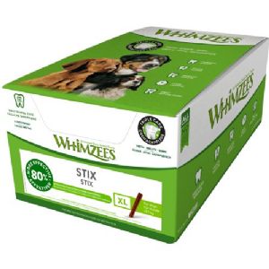 30 Stück Whimzees Denta Stix XLarge für große Hunde ab 27 kg - glutenfrei.