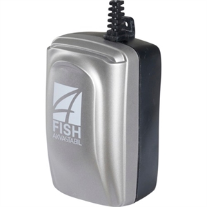 4FISH Luftpumpe für Aquarien 80A 2 x 4,0 Liter pro Minute