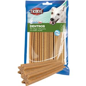 7 Stück Trixie Denta Fun Sticks für Hunde - zahnpflegend mit Huhn