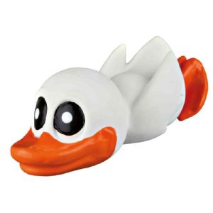 Trixie Hundespielzeug Ente aus Latex mit Sound - 13 cm