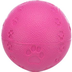 Trixie Hundespielzeug Ball aus Naturkautschuk mit Sound - ø6 cm - assortierte Farben