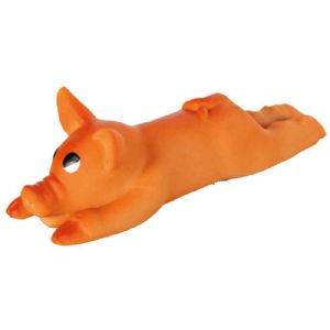 Trixie Hundespielzeug Schwein aus Latex mit Sound - 13,5 cm