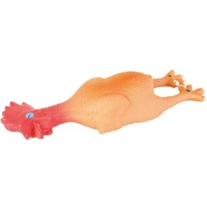 Trixie Hundespielzeug Huhn aus Latex mit Sound - 23 cm