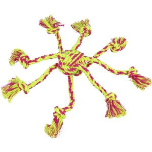 Trixie Hundespielzeug Seil mit 8 Schnüren ø 7 cm - 44 cm
