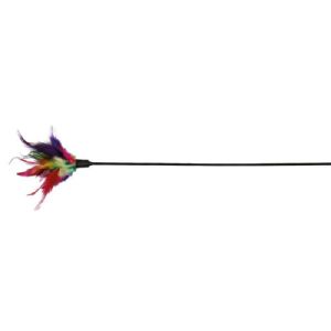 Trixie Katzenspielzeug Spinning Stick mit Feder 50 cm
