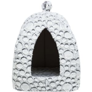 Trixie Höhle für Hunde Mila - 32 x 42 x 32 cm - weiß grau