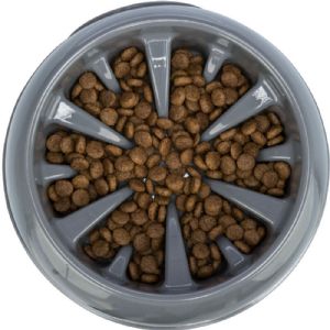 Trixie Slow Feeding Kunststoffnapf für Hunde 0.8 l - ø 20 cm - verschiedene Farben
