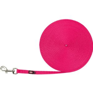 Trixie Schleppleine für Hunde extra leicht 15 Meter - 10 mm pink