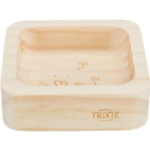 Trixie Holzschale für kleine Nagetiere 60 ml 8 x 8 cm