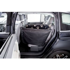 Trixie Autositzteppich für halbe Rückbank 65 x 145 cm schwarz und beige