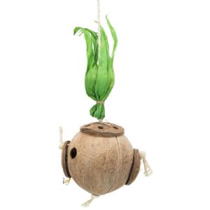 Trixie Vogelspielzeug für Wellensittiche und Kanarienvögel 35 cm - Kokosnuss
