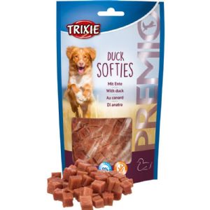100 g Trixie Hundesnacks mit Ente in weichen Stücken - glutenfrei