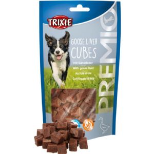 100 g Trixie Hundeleckerli mit Gänseleber in Stücken - glutenfrei