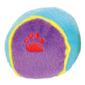 Trixie Hundespielzeug Tennisball aus Plüsch Ø 6 cm verschiedene Farben