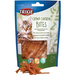 Trixie Katzen-Snack mit Hühnchenstücken, 50 g - zucker- und glutenfrei
