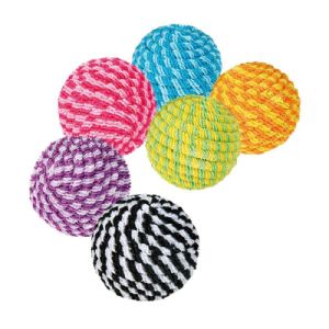 1 stk. Trixie Katzenspielzeug Spiralball ø 4,5 cm - assortierte Farben