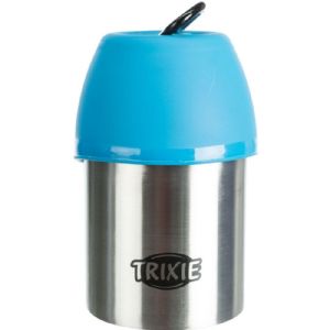 Trixie Reiseflasche mit Napf für Hunde und Katzen 300 ml
